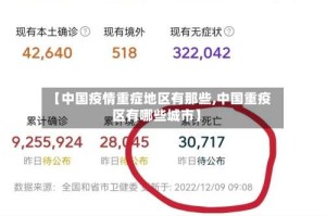 【中国疫情重症地区有那些,中国重疫区有哪些城市】