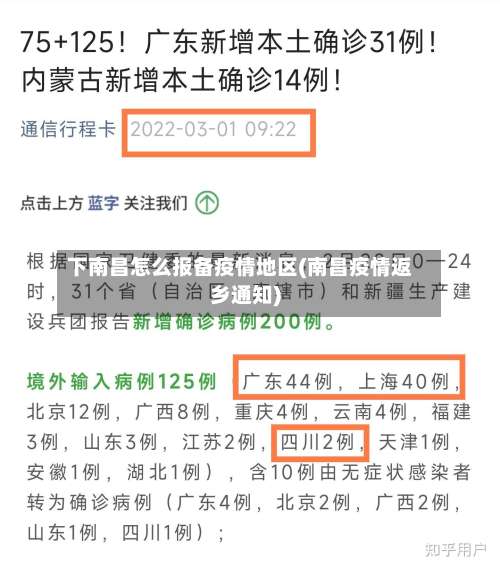 下南昌怎么报备疫情地区(南昌疫情返乡通知)-第2张图片
