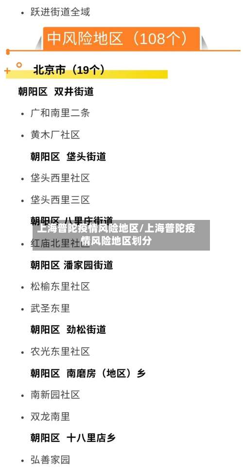 上海普陀疫情风险地区/上海普陀疫情风险地区划分-第1张图片