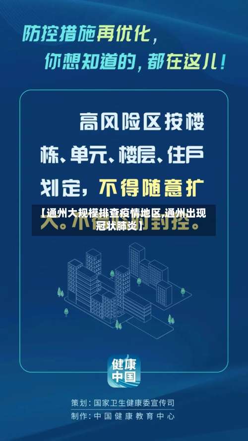 【通州大规模排查疫情地区,通州出现冠状肺炎】-第1张图片